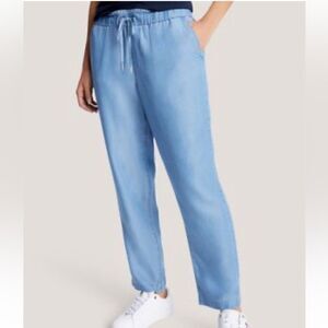 Tommy Hilfiger Vintage Green Linen Pants(Size Small)